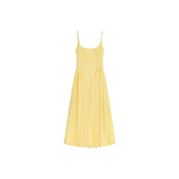 KYKW Slip Dresses Women's Yellow