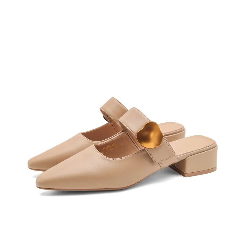FOXER Slip Resistant Abrasion Resistant Closed Toe Slippers Women's-10