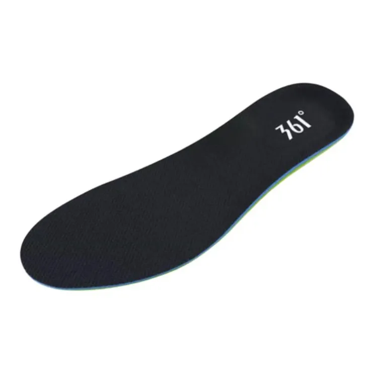361° Polyester, Polyurethane Insoles Unisex Black-1