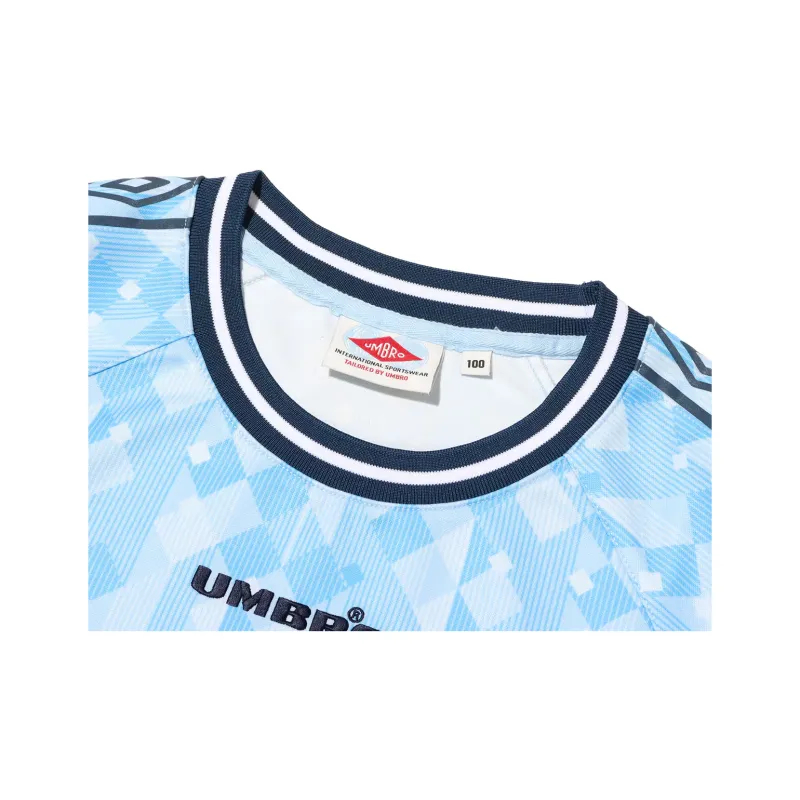 Umbro SS24 SIDE TAPE Collection T-Shirt Unisex Blue-2
