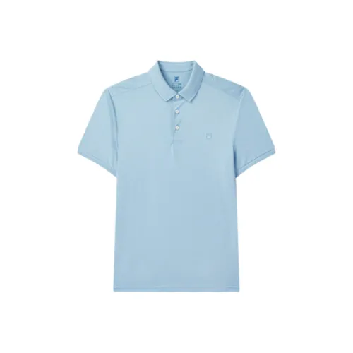 FILA Polo Shirt Men's Ice Release Blue