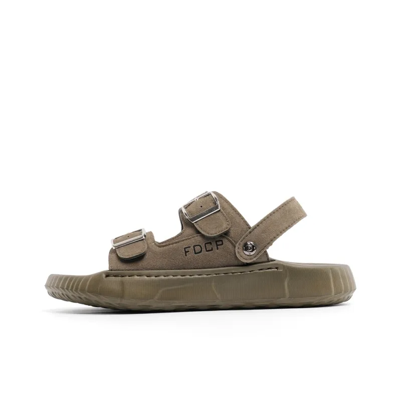Ignition Beach Sandals Men Khaki/Olive Green-7