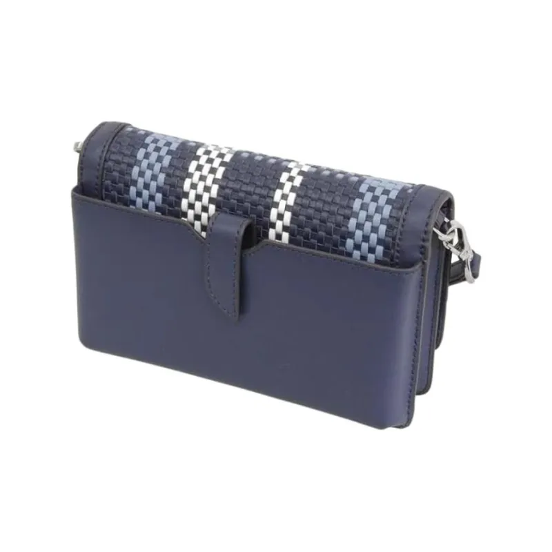 MICHAEL KORS Jet Set Charm Leather Crossbody Bag Women's Marine Blue-3