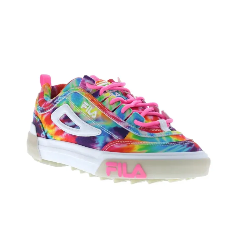 FILA Disruptor Anti Slip Wear Resistant Low Top Casual Shoes Women's Multicolor-2
