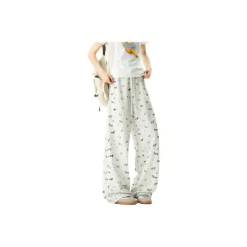 KLAMMKICKS Casual Pants Unisex White Heather Gray