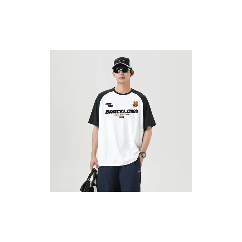 FCB ARCELONA T Shirts Unisex-11