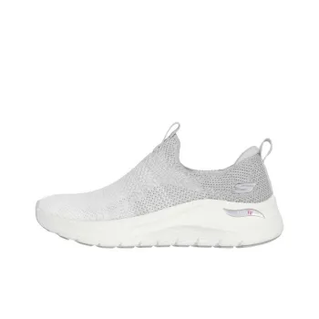 Skechers ARCH FIT 2.0 Low Top Casual Shoes Women's Gray