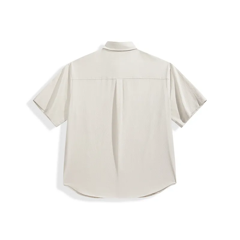 PEACEBIRD MEN Shirts Men Mist White 1-1
