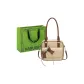 Beige+Shopping Bag