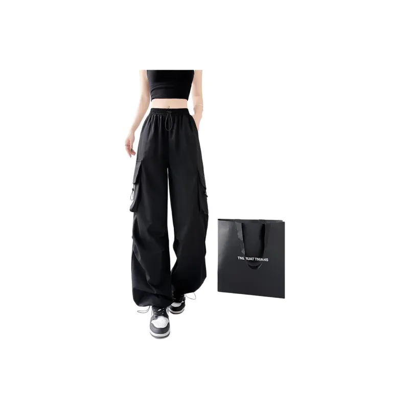 Flowers In Water Cargo Pants Women's-4