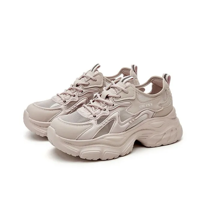 DAPHNE Breathable Low Top Chunky Sneakers Women's-2