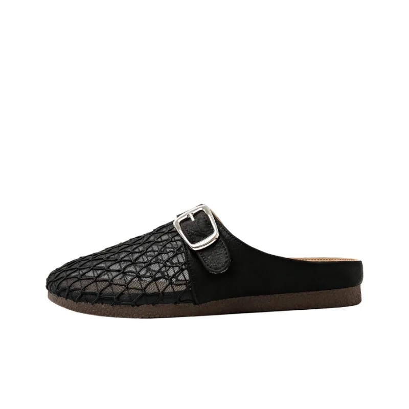 SUPEREDGE Odor Resistant Slip Resistant Closed Toe Slippers Women's-9