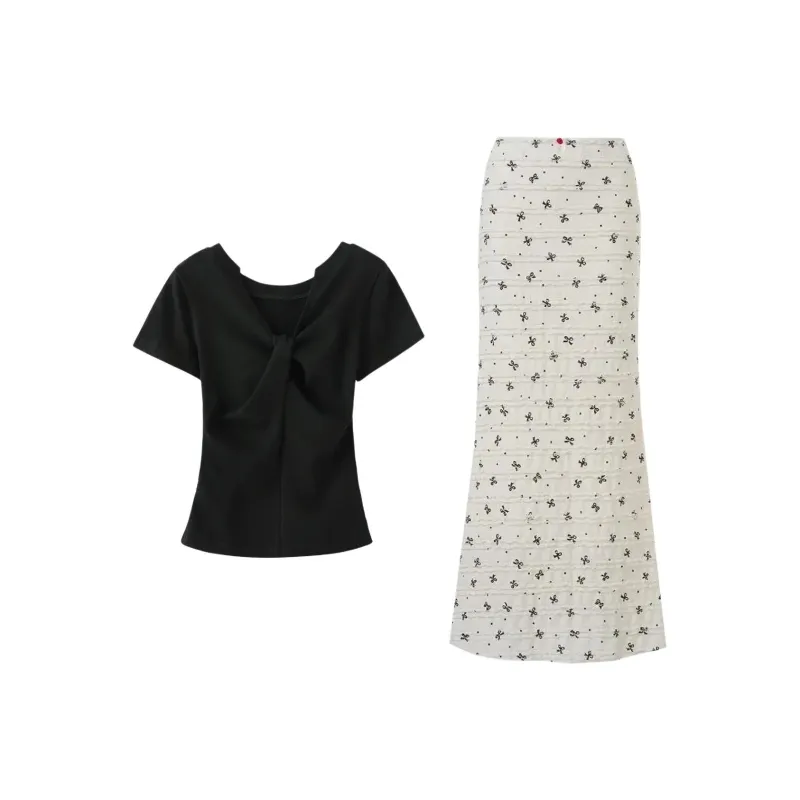 TENNE GIRL Two Piece Skirt Sets Women's Image Color-0