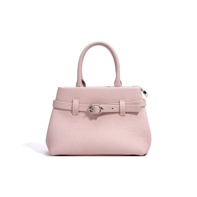 COURONNE Top Grain Cow Leather Kelly Bag Handbag Regular Women's Multicolor-12