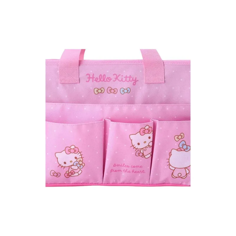 Sanrio Hello Kitty Canvas Bag Travel Storage Bag Women's Pink-3