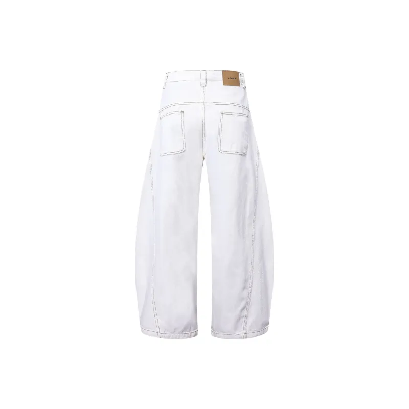 WELTER EXPERIMENT Jeans Unisex White-1