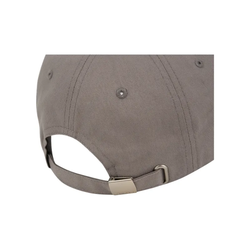CALVIN KLEIN Cotton Baseball Caps Unisex Spire Gray-3