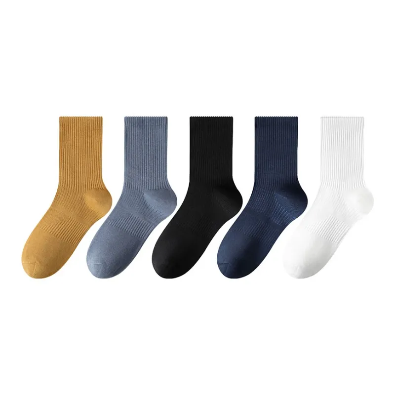 H YXIANG Mid Calf Socks Men's Combo Set-7