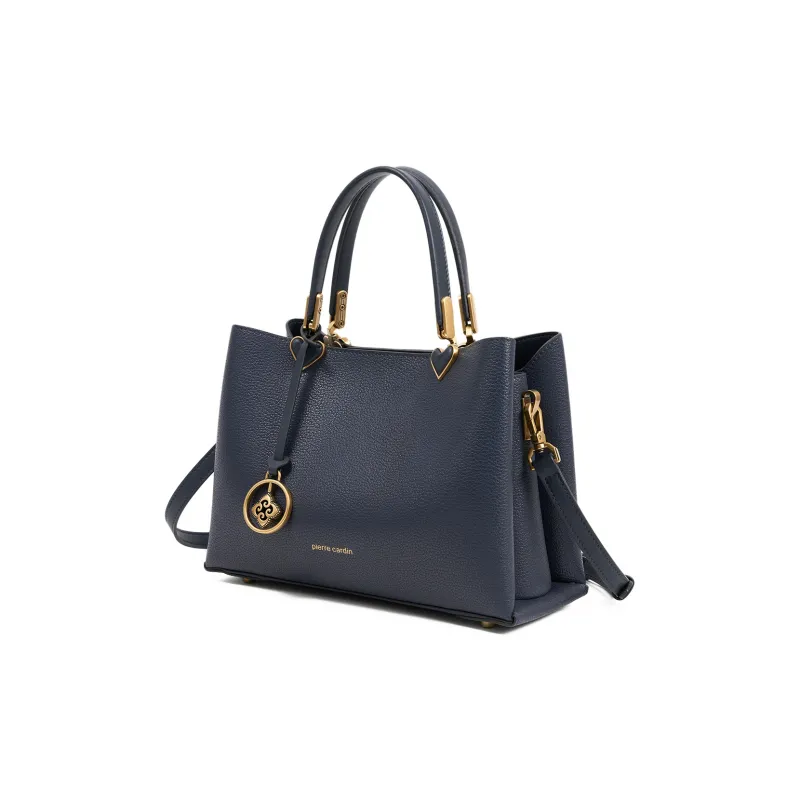 PIERRE CARDIN Split Cow Leather Shoulder Bag, Crossbody Bag, Handbag Regular Women's Multicolor-35