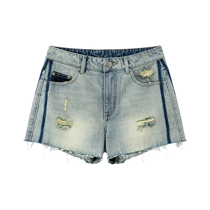 CHUU Denim Shorts Women's Light Denim Blue-0