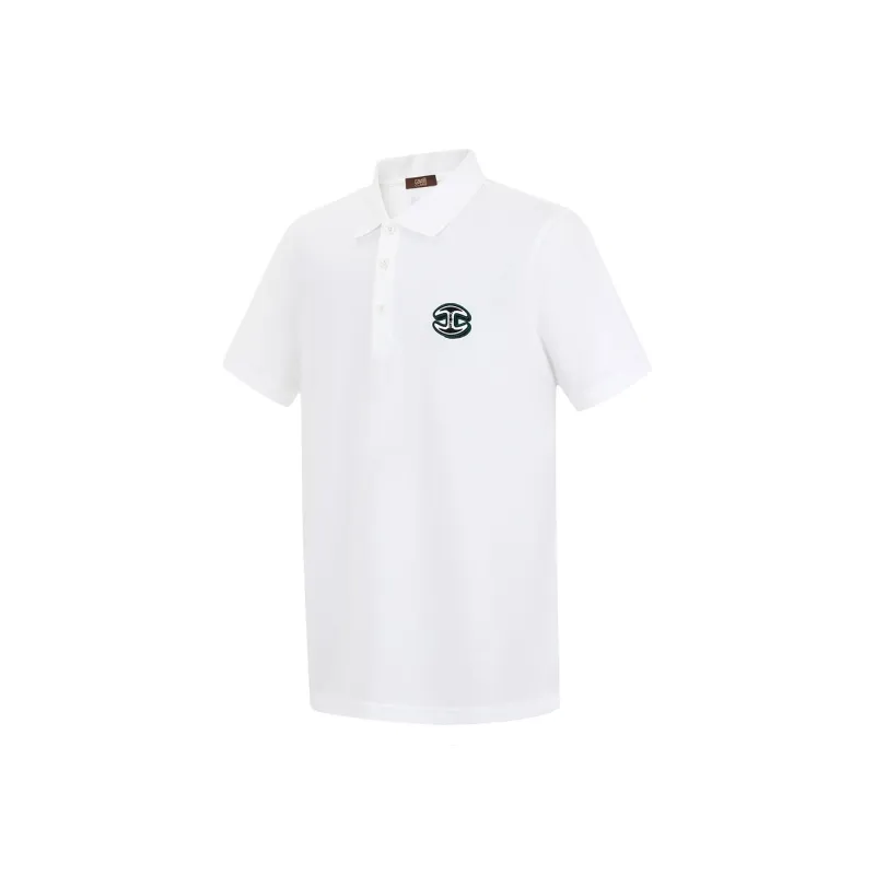 Cavalli Class Polo Shirts Men White-1