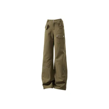 FOASIS Cargo Pants Unisex Khaki