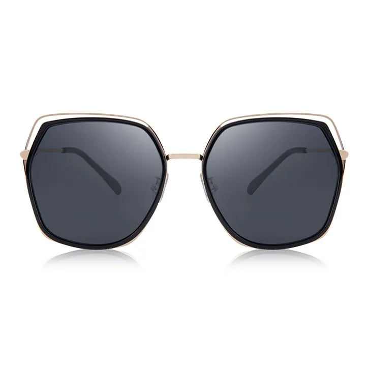 Upthree Metal Irregular Shape Sunglasses Women's-1