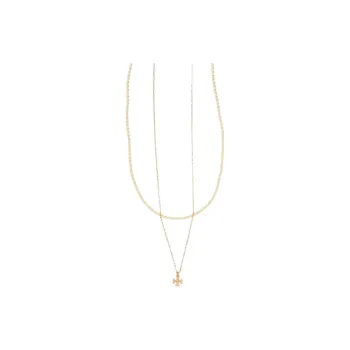 TORY BURCH Brass Necklaces Women's Gold