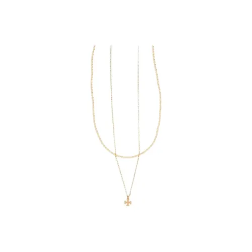 TORY BURCH Brass Necklaces Women's Gold
