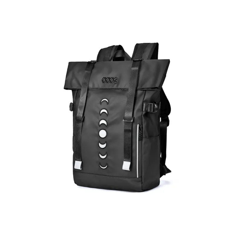 COEXISTENCE Polyester Laptop Bag Backpack Tubas Unisex Black-1