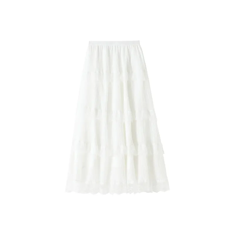 HTHK Casual Long Skirts Women's-0