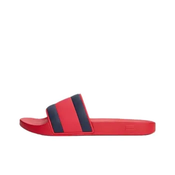 Tommy Hilfiger EVA Abrasion Resistant Slide Slippers Men's Red