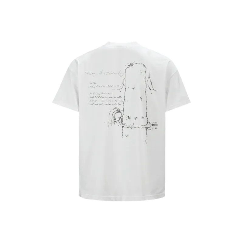 DAND T-Shirts Unisex White-1