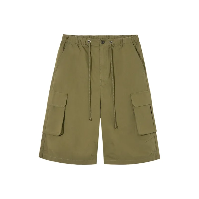 PSO Brand Cargo Shorts Unisex-4