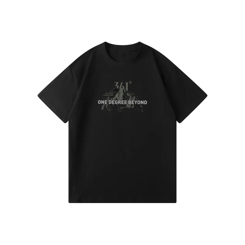 361° T Shirt Unisex Super Black-0