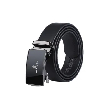 MEXICAN Split Cow Leather Belts Men's 3.5cm