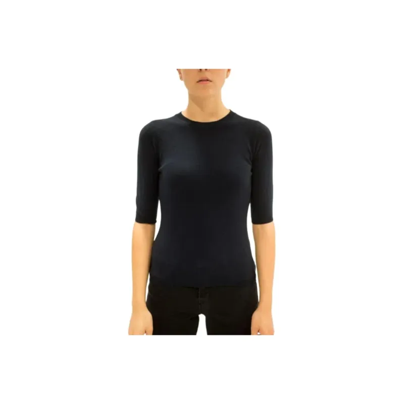La Rosee T Shirt Women's Marine Blue-0