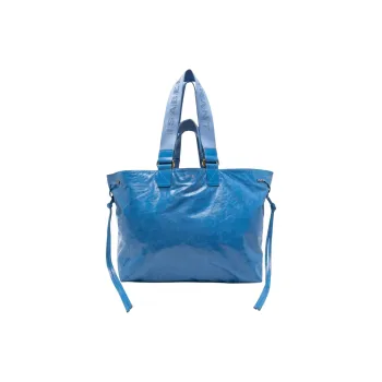 ISABEL MARANT Cow Leather Tote Bag, Shopping Bag, Shoulder Bag, Handbag Women's Blue