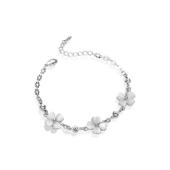 Inkopper Glass Cat Eye Bracelets Women's