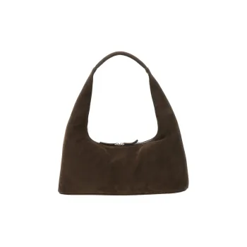 MARGESHERWOOD Cow Leather Shoulder Bag Women's Dark Brown