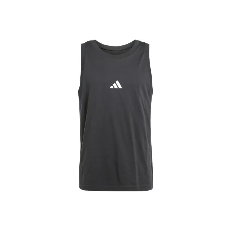 Adidas SportswearEssential Tank Top Men's Black White-0