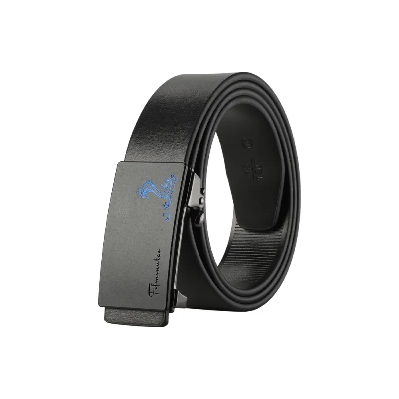 15 MINS Cow Split Leather Belts Men's Width 3.3cm-5