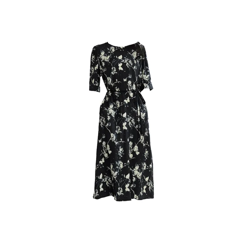 Ink Beauty Short Sleeved Dress Women's-0