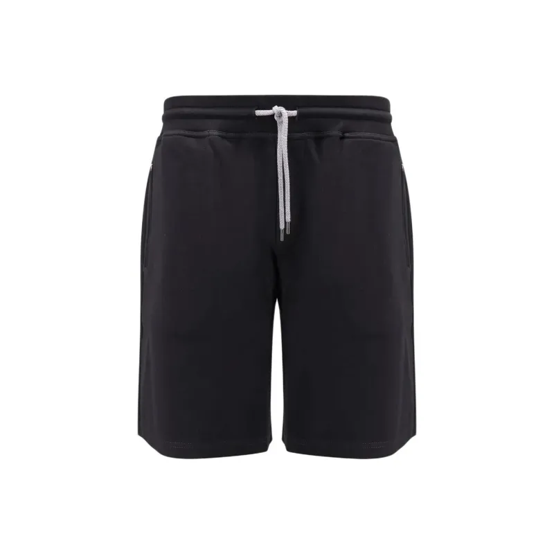 Brunello Cucinelli Casual Shorts Men's Black-0