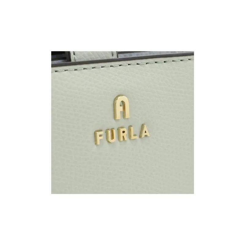 Furla Leather Wallet Women's Blue Green-6