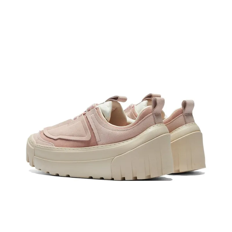 Onitsuka Tiger CHUNKY RUNNER Anti Slip Wear Resistant Low Top Casual Shoes Unisex Pink-1
