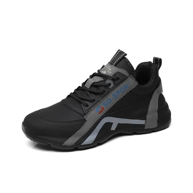 Bindu Breathable Impact Resistant Low Top Casual Shoes Men's-0