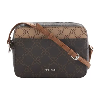 NINE WEST Camera Bag Shoulder Bag Mini Women's Brown