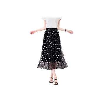 Yi Mengyuan Silk Casual Long Skirt Women's