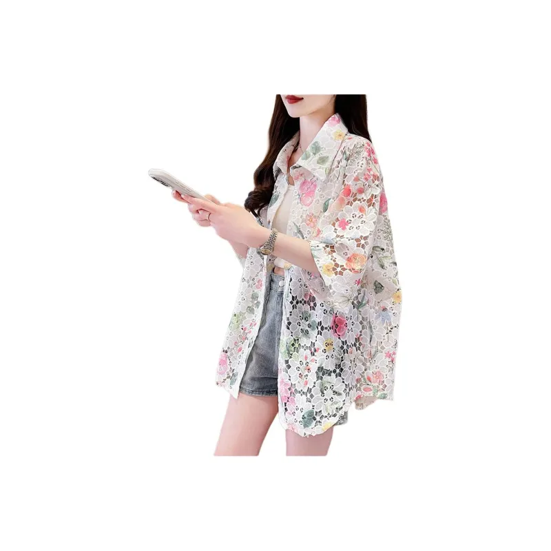 Flowers in water Shirts Women's-0